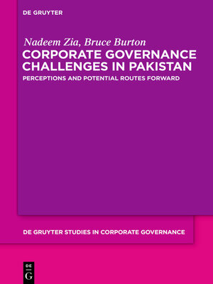 cover image of Corporate Governance Challenges in Pakistan